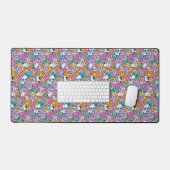 Snoopy & Motif de fleurs de bois (Clavier et souris)