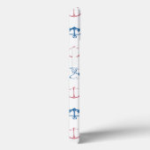 Snoopy Nautical Anchor Pattern Case-Mate iPhone Case (Achterkant / Rechts)