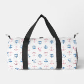 Snoopy Nautical Anchor Pattern Plunjezak (Voorkant)