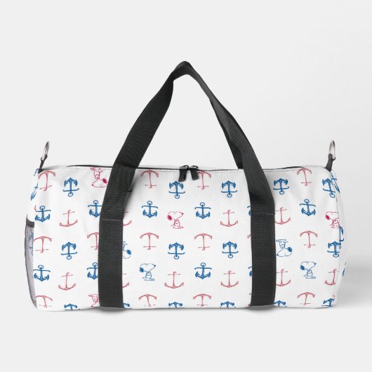 Snoopy Nautical Anchor Pattern Plunjezak (Achterkant)