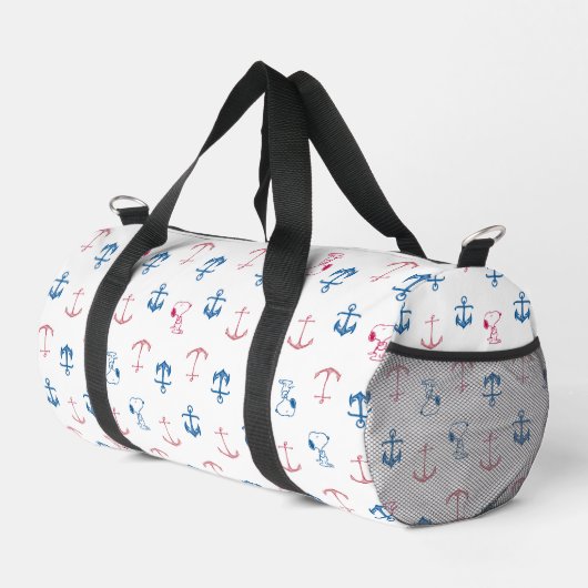 Snoopy Nautical Anchor Pattern Plunjezak (Rechterhoek)