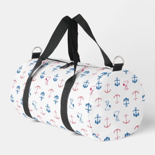 Snoopy Nautical Anchor Pattern Plunjezak (Linkerhoek)