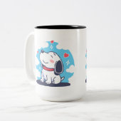 Snoopy Peanuts Coffee Mok Cup (Voorkant links)