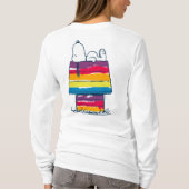 Snoopy | Rainbow Dog House T-shirt (Achterkant)