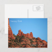 Snoopy Rock : Carte postale Sedona, Arizona (Devant / Derrière)