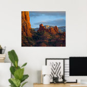 Snoopy Rock in Sedona 2203 Poster (Thuiskantoor)