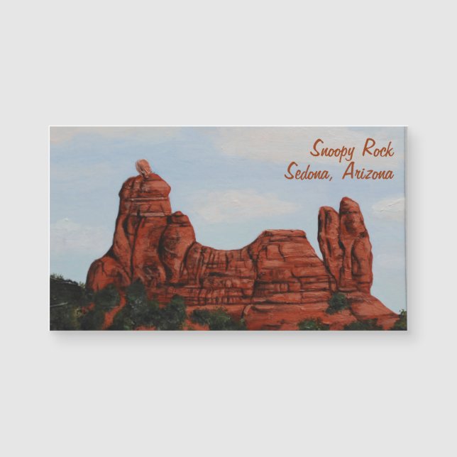 Snoopy Rock Sedona Arizona (Voorkant)