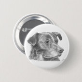 Snoopy Ronde Button 5,7 Cm (Voorkant /achterkant)