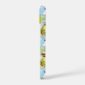 Snoopy Sled Riding Food Dish iPhone 15 Hoesje (Linkerkant)