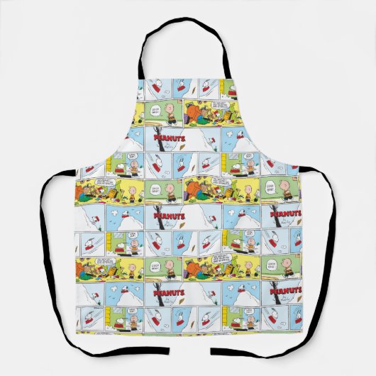 Snoopy Sled Riding Food Dish Schort (Voorkant)