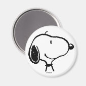 Snoopy Smile Giggle Laugh Magneet (Voorkant / Achterkant)