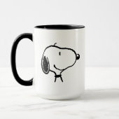 Snoopy Smile Giggle Laugh Mok (Links)