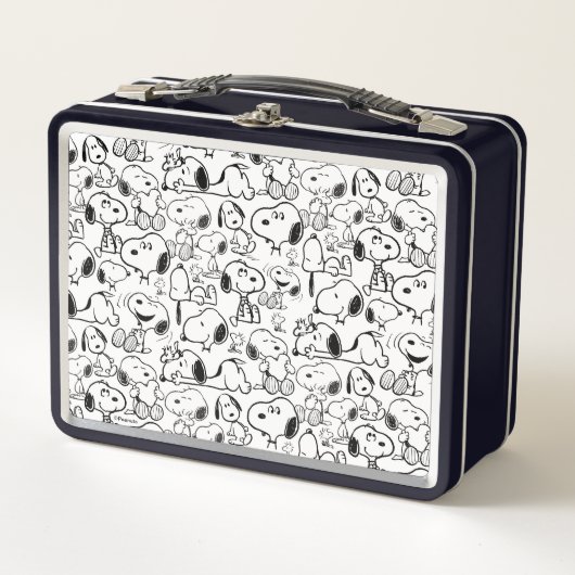 Snoopy Smile Giggle Laugh Pattern (Voorkant)