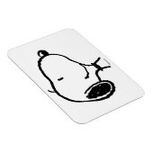 Snoopy Smile Giggle Laugh Pattern Magneet (Rechterzijde)