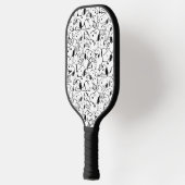 Snoopy Smile Giggle Laugh Pattern Pickleball Paddle (Links)