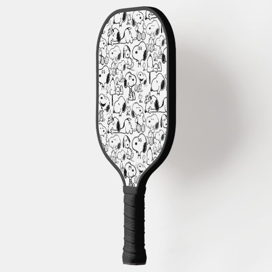 Snoopy Smile Giggle Laugh Pattern Pickleball Paddle (Links)