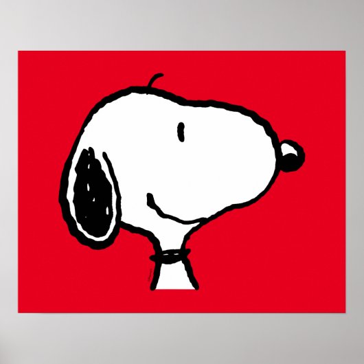 Snoopy Smile Giggle Laugh Poster (Voorkant)
