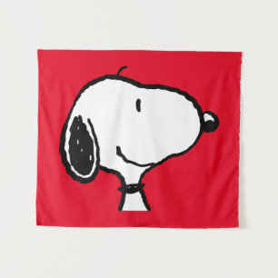 Snoopy Smile Giggle Laugh Wandkleed