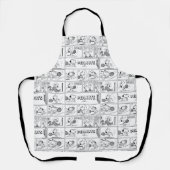 Snoopy speelt tennis schort (Voorkant)