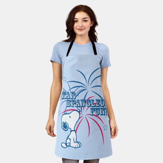 Snoopy Star Spangled Fun Schort (Gedragen)
