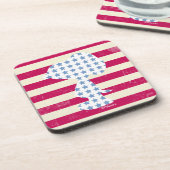 Snoopy  strips bier onderzetter (Linkerzijde)