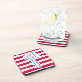 Snoopy  strips bier onderzetter (Rechterzijde)