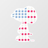 Snoopy strips raamsticker (Vel)