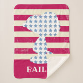 Snoopy  strips sherpa deken (Voorkant)