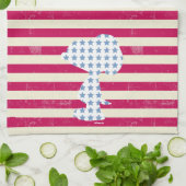 Snoopy  strips theedoek (Gevouwen)