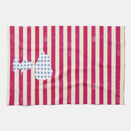 Snoopy  strips theedoek (Horizontaal)