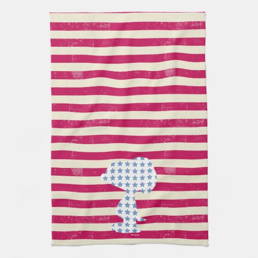 Snoopy  strips theedoek (Verticaal)