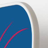 Snoopy van de vliegende luis op ijsPop Pickleball Paddle (Links Detail)