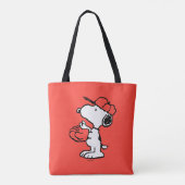 Snoopy Varsity Sport Baseball Draagtas (Achterkant)