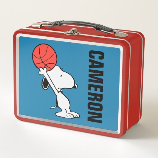 Snoopy Varsity Sport Basketball (Voorkant)