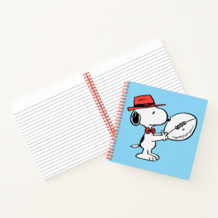 Snoopy Varsity Sports Football Notitieboek