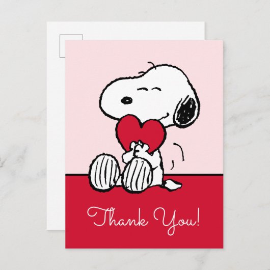 Snoopy | Verjaardagskaart babyfeestje Little Sweet Briefkaart (Voorkant / Achterkant)