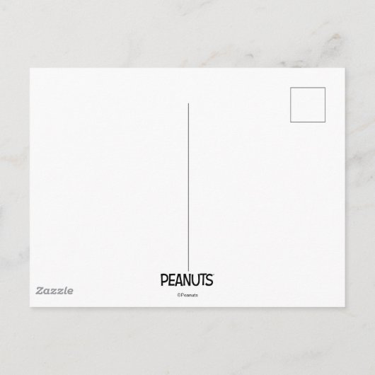 Snoopy | Verjaardagskaart babyfeestje Little Sweet Briefkaart (Achterkant)