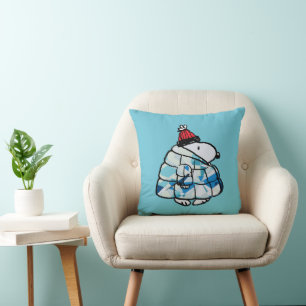 Snoopy Winter Gem Puffer Jas Kussen