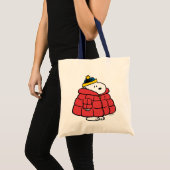 Snoopy Winter in Puffer Coat Tote Bag (Devant (produit))