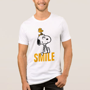 Snoopy & Woodstock - Alle glimlach Tri-Blend Shirt