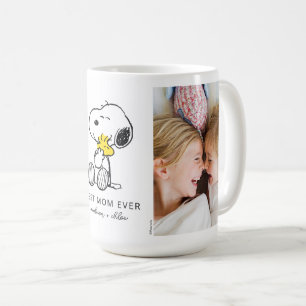 Snoopy & Woodstock   Beste mam ooit - Foto Koffiemok