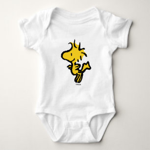 Snoopy & Woodstock Fun & Flowers Romper