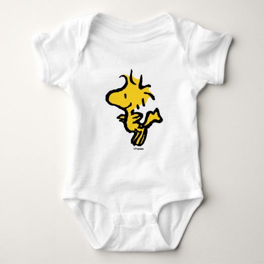 Snoopy & Woodstock Fun & Flowers Romper (Voorkant)