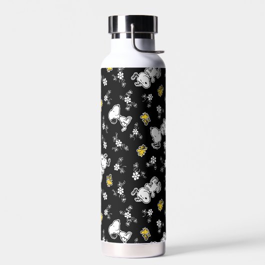 Snoopy & Woodstock Fun & Flowers Waterfles (Links)