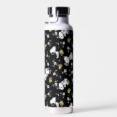 Snoopy & Woodstock Fun & Flowers Waterfles (Rechts)