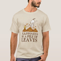 Snoopy & Woodstock Herfstbladeren
