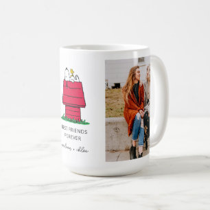 Snoopy & Woodstock Hondenhok   Beste Vrienden Foto Koffiemok