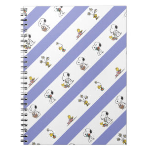 Snoopy & Woodstock Paasband Patroon Notitieboek