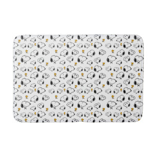 Snoopy & Woodstock Pattern Badmat