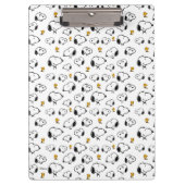 Snoopy & Woodstock Pattern Klembord (Voorkant)